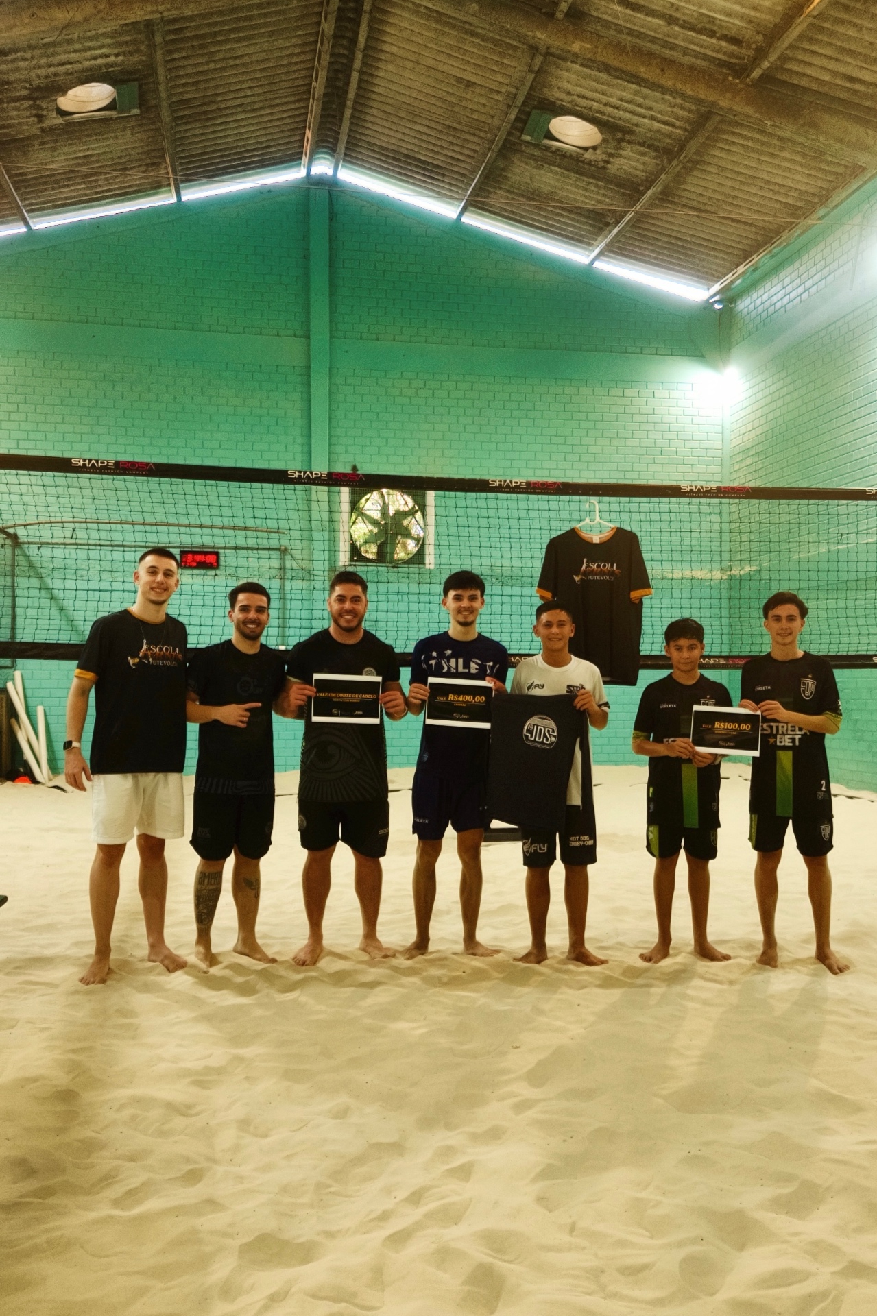 Premiação de torneio interno da escola Ternus